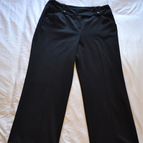 Larry Levine Women's Black Dress Pants - Picture 1 of 5